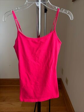 GAP Hot Pink Adjustable Strap Camisole